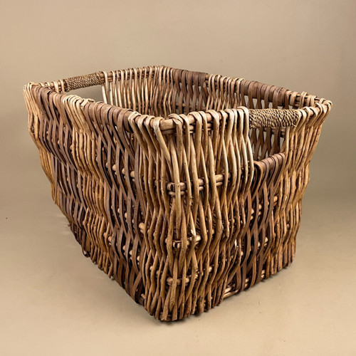 Large storage basket woven - large,