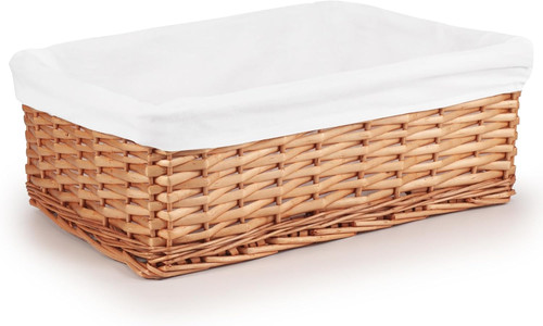 Woodluv brown wicker storage - brown,