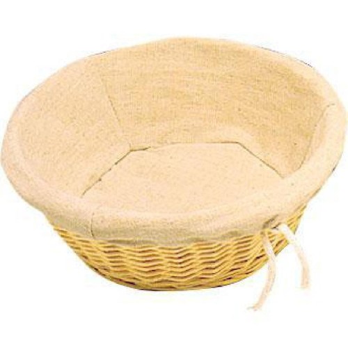 Olympia wicker basket - basket, round