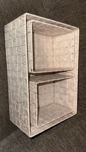 Woven wicker storage - woven,