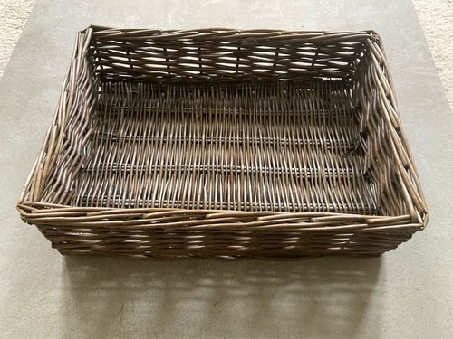 Rectangular wicker basket - rectangular,