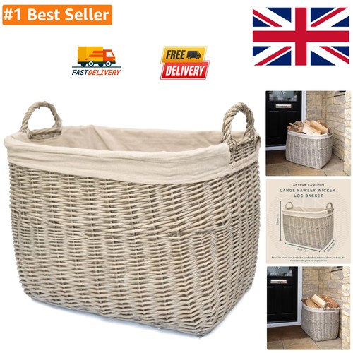 Stylish large wicker - wicker, basket