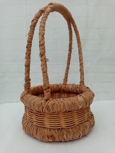 Wicker basket circular - wicker,