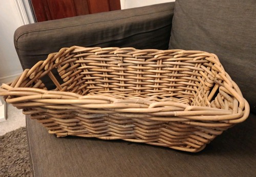 Thick weave wicker - wicker, basket