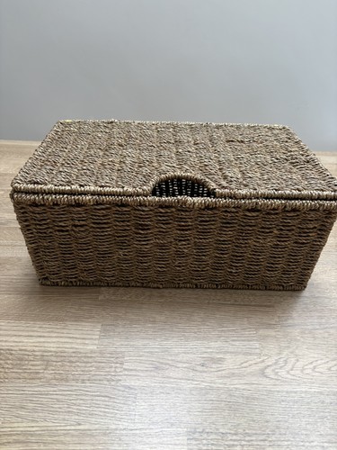 Wicker basket storage - storage,