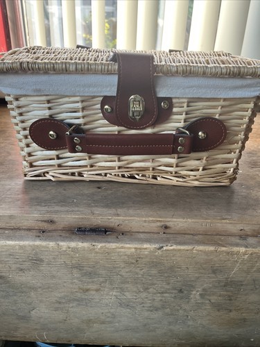 Wicker storage basket - wicker,