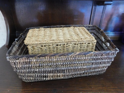 Soft wicker baskets - wicker,