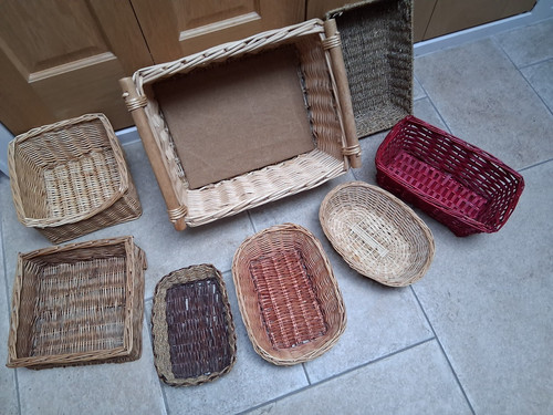 Wicker baskets various - wicker,