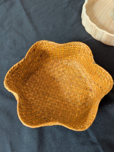 Wicker storage basket - storage,