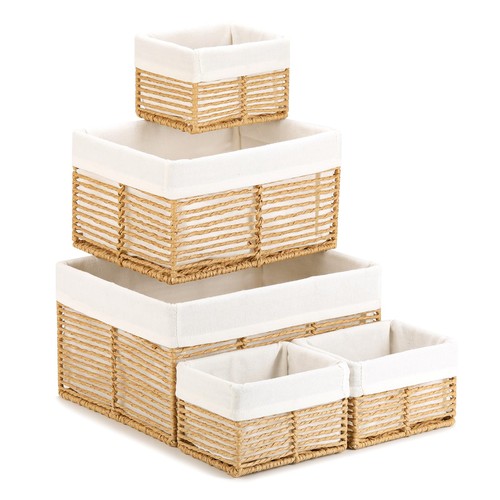 Vagusicc wicker storage basket - storage,