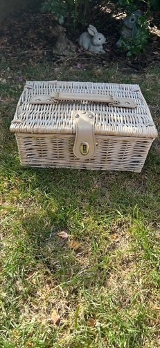 Rectangular wicker storage - rectangular,