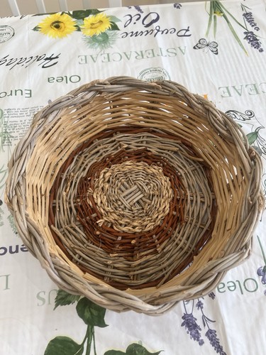 Handmade wicker basket - handmade,