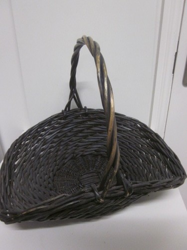 Wicker basket flower - wicker,